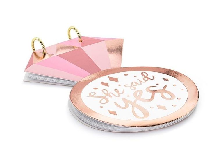 Księga gości, pierścionek, 17-27cm