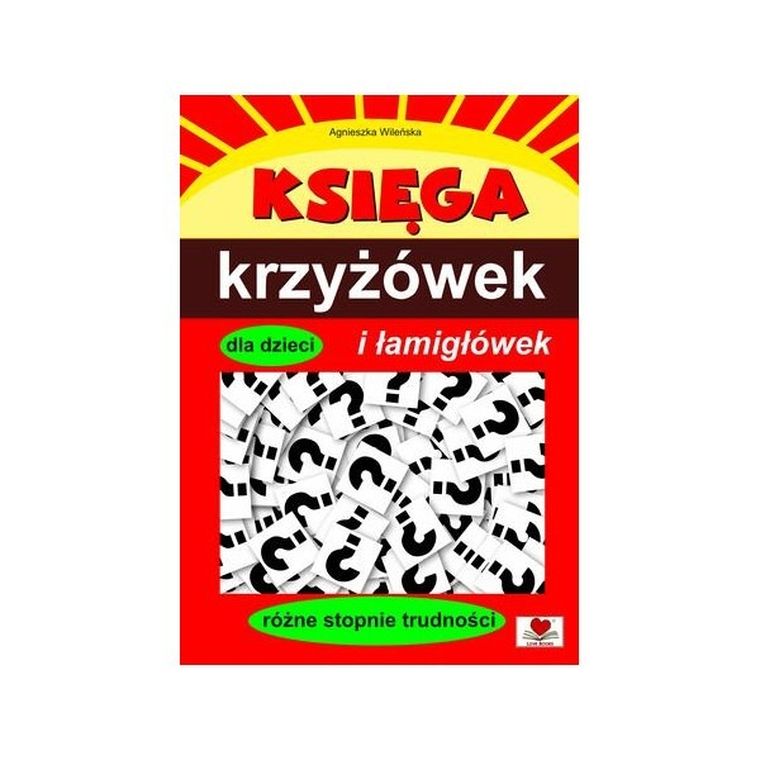 Księga krzyżówek i łamigłówek dla dzieci