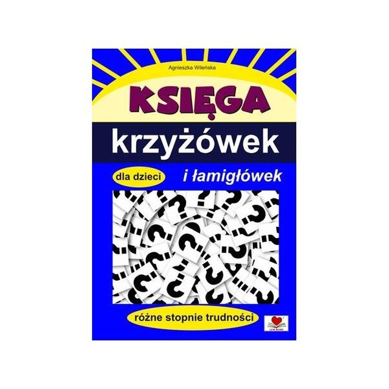 Księga krzyżówek i łamigłówek dla dzieci