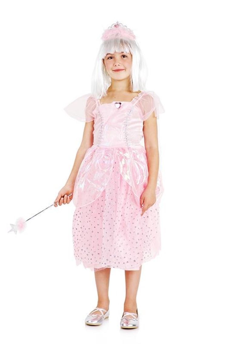Księżniczka Diana, strój dla dzieci, różowy, 110/116