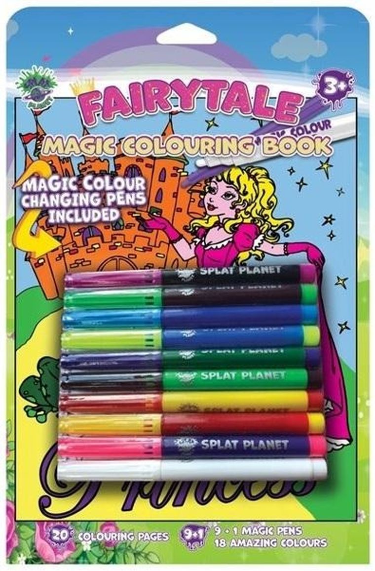 Księżniczka. Książeczka z magicznymi mazakami