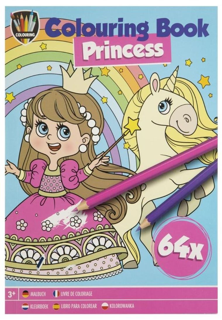 Księżniczki. Kolorowanka. A5