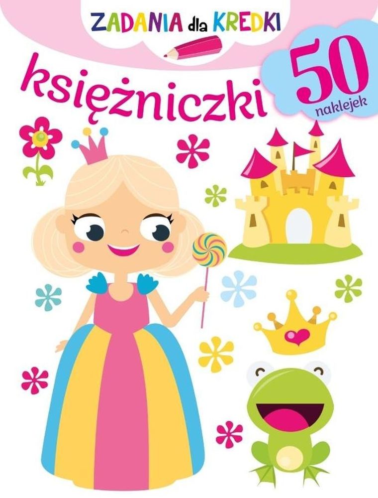 Księżniczki. Zadania dla kredki