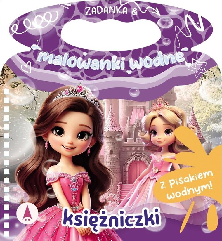 Księżniczki. Zadanka & malowanki wodne