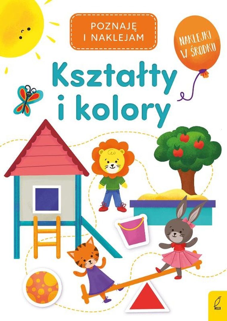 Kształty i kolory. Poznaję i naklejam