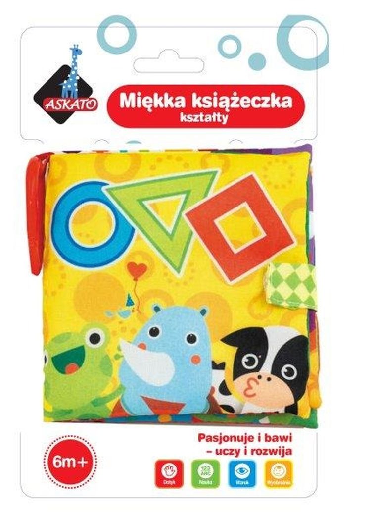 Kształty, miękka książeczka