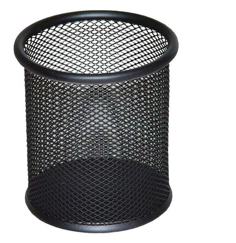 Kubek na długopisy siatka, czarny