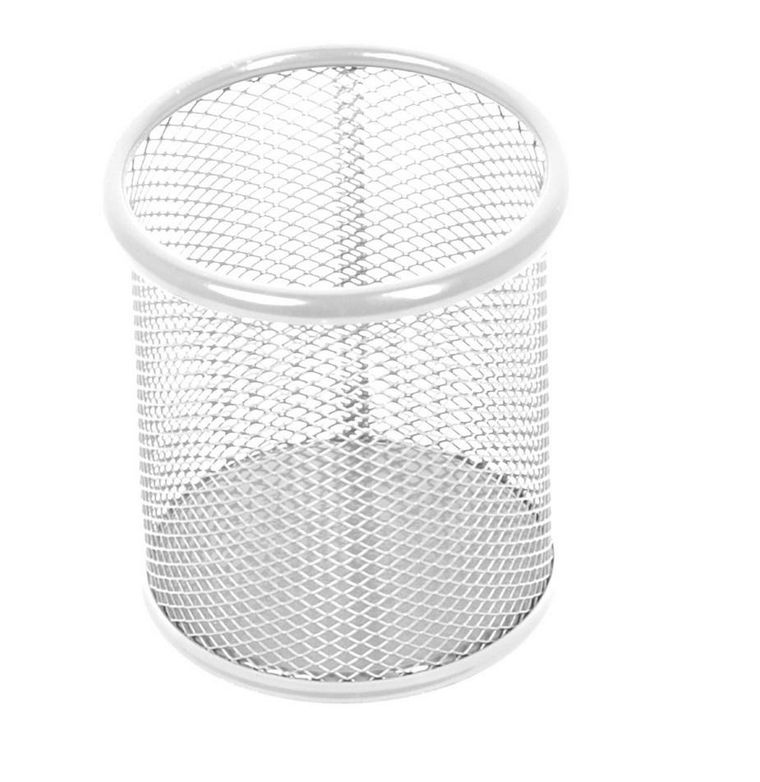 Kubek na długopisy siatka, perłowy