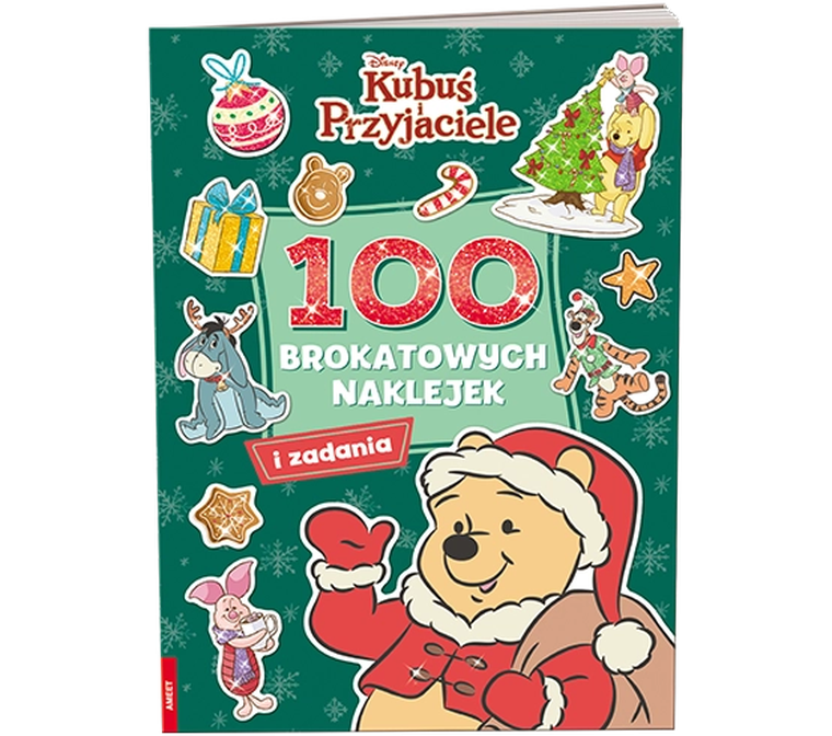 Kubuś i Przyjaciele. 100 Brokatowych Naklejek