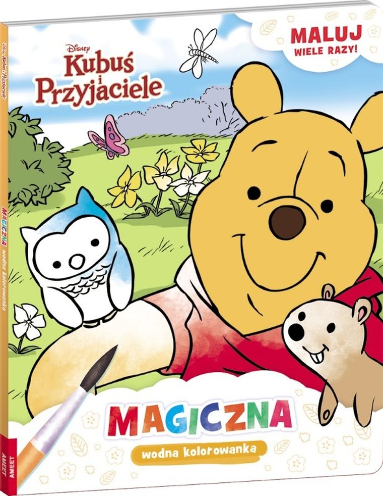 Kubuś i Przyjaciele. Magiczna wodna kolorowanka