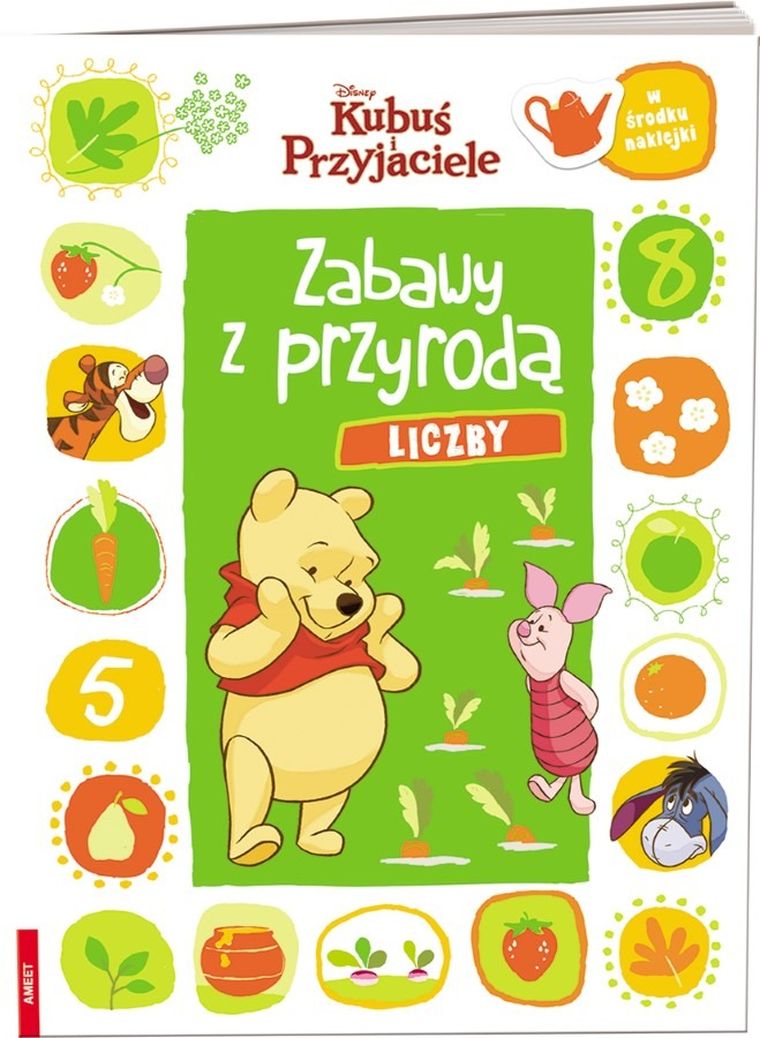 Kubuś Puchatek. Zabawy z przyrodą. Liczymy