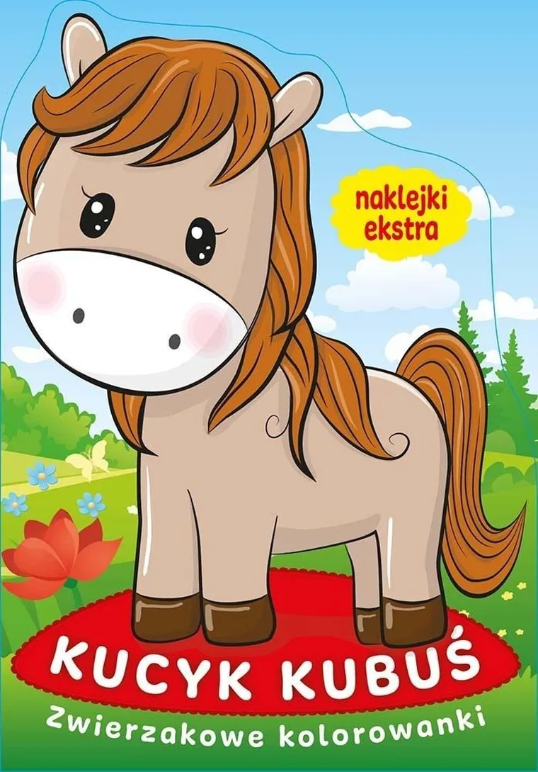 Kucyk Kubuś. Zwierzakowe kolorowanki