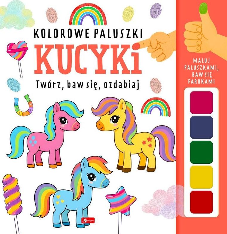 Kucyki. Kolorowe paluszki