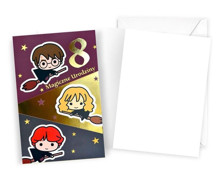 Kukartka, Harry Potter, karnet urodzinowy