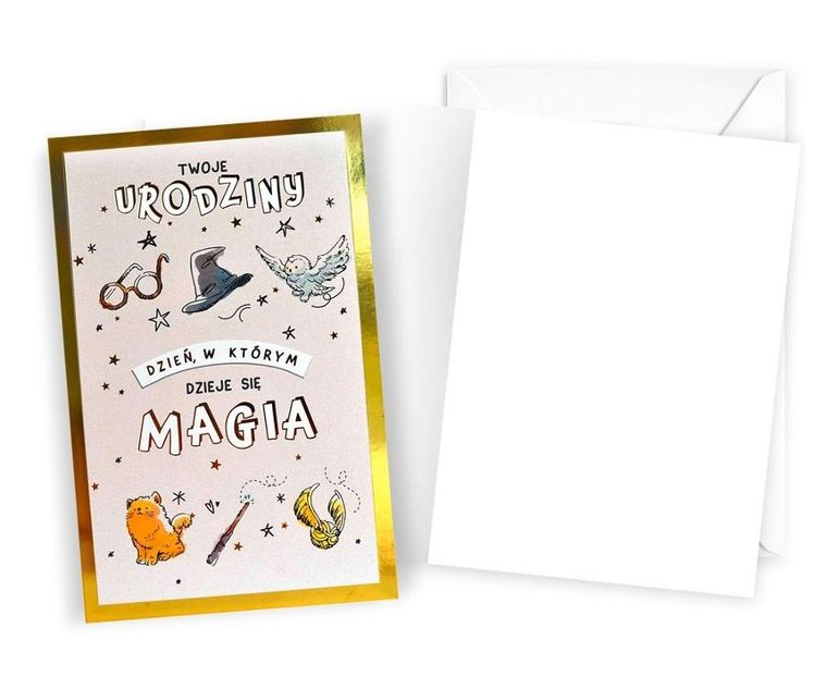 Kukartka, Harry Potter, karnet urodzinowy