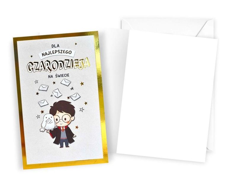 Kukartka, Harry Potter, karnet urodzinowy