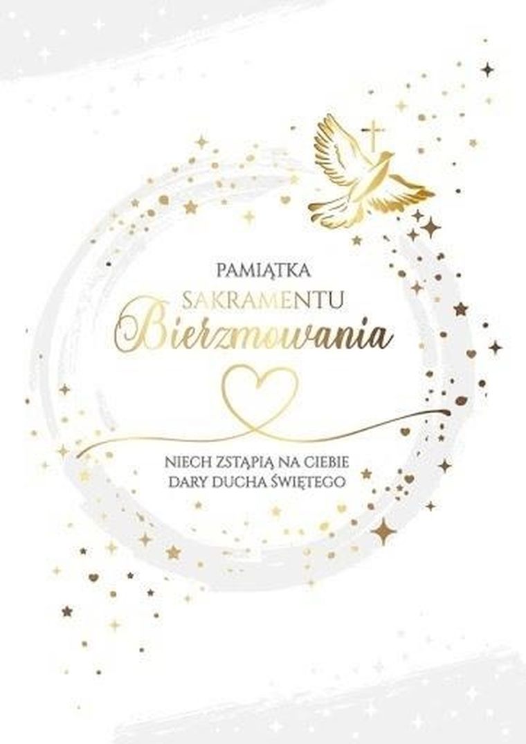 Kukartka, karnet B6, Bierzmowanie