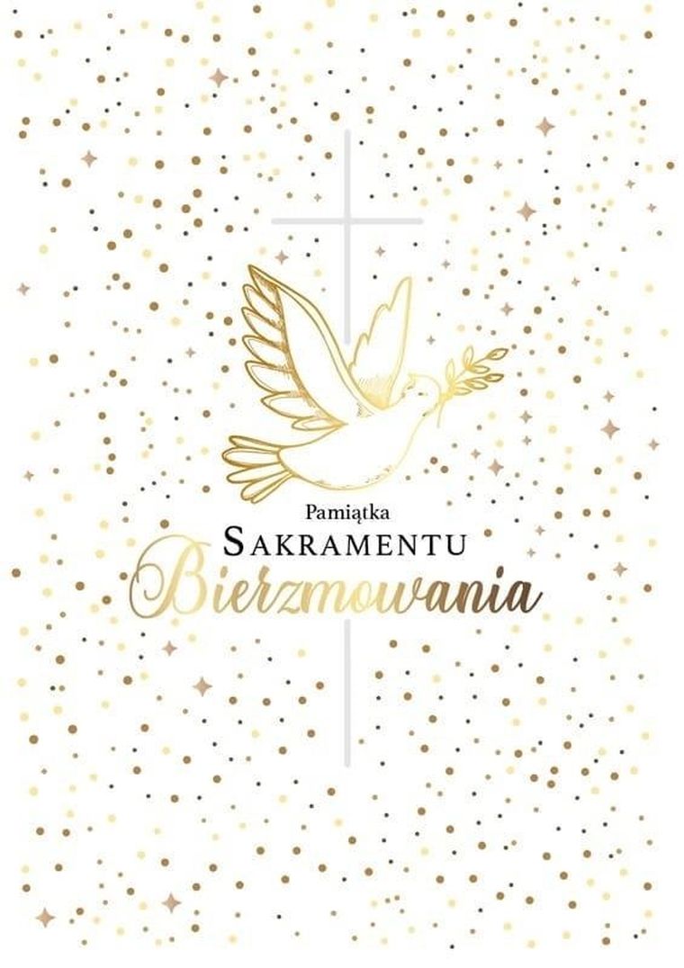 Kukartka, karnet B6, Bierzmowanie