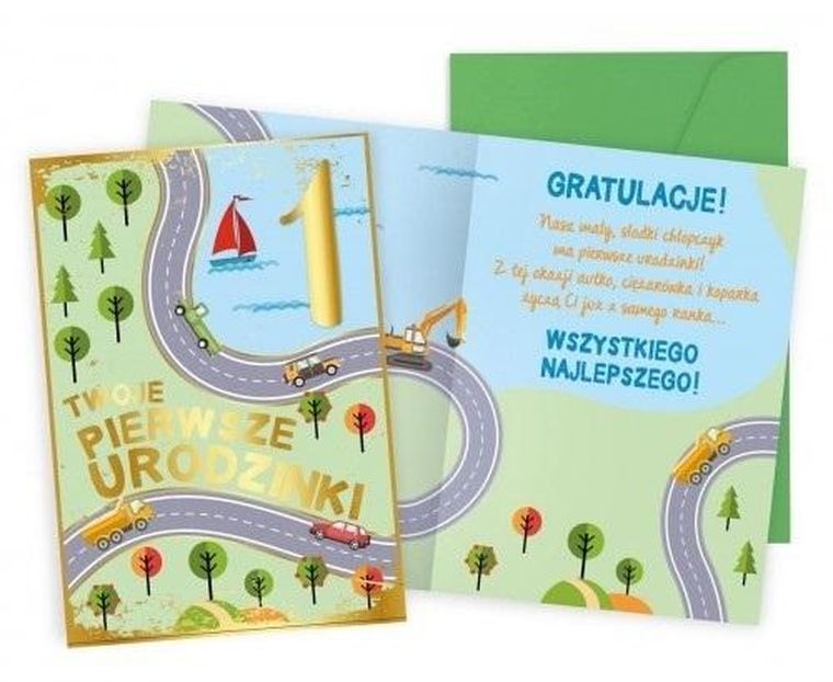 Kukartka, karnet B6, Roczek, auta