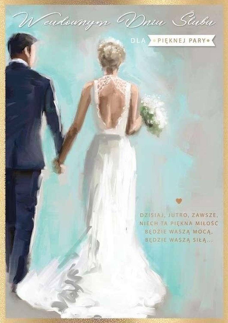 Kukartka, karnet B6, Ślub