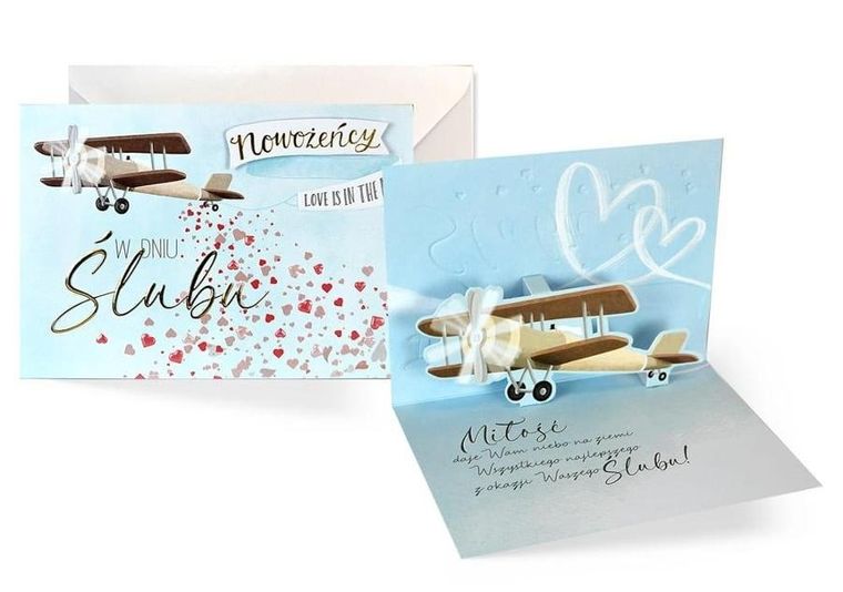 Kukartka, karnet B6, Ślub