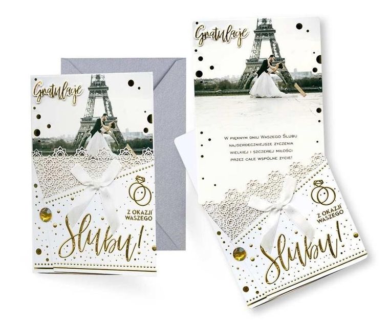 Kukartka, karnet B6, Ślub