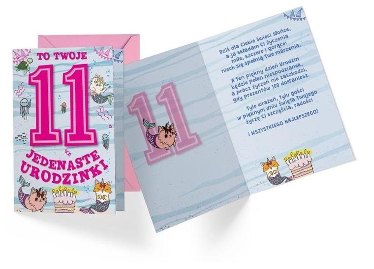 Kukartka, karnet B6, Urodziny 11