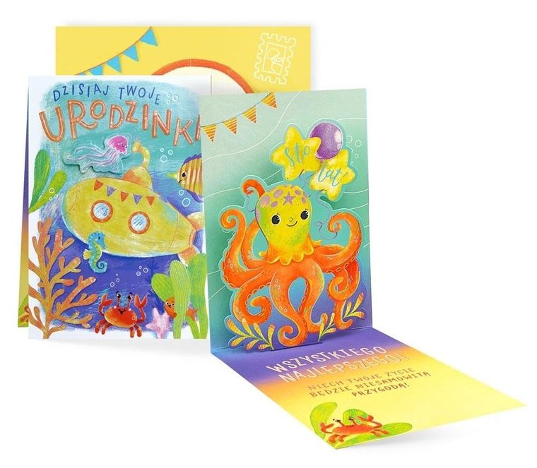 Kukartka, karnet B6, Urodziny