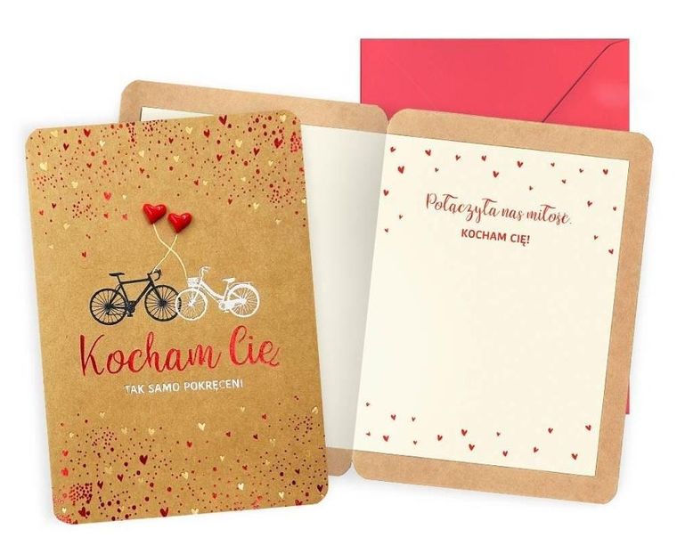 Kukartka, karnet B6, Walentynki