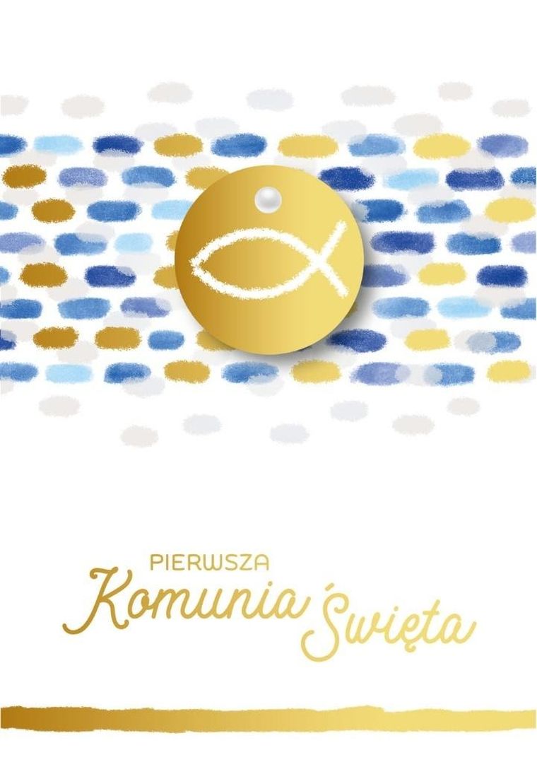 Kukartka, karnet Komunia