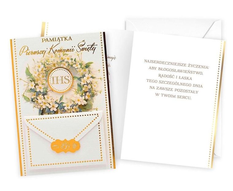 Kukartka, karnet, Komunia