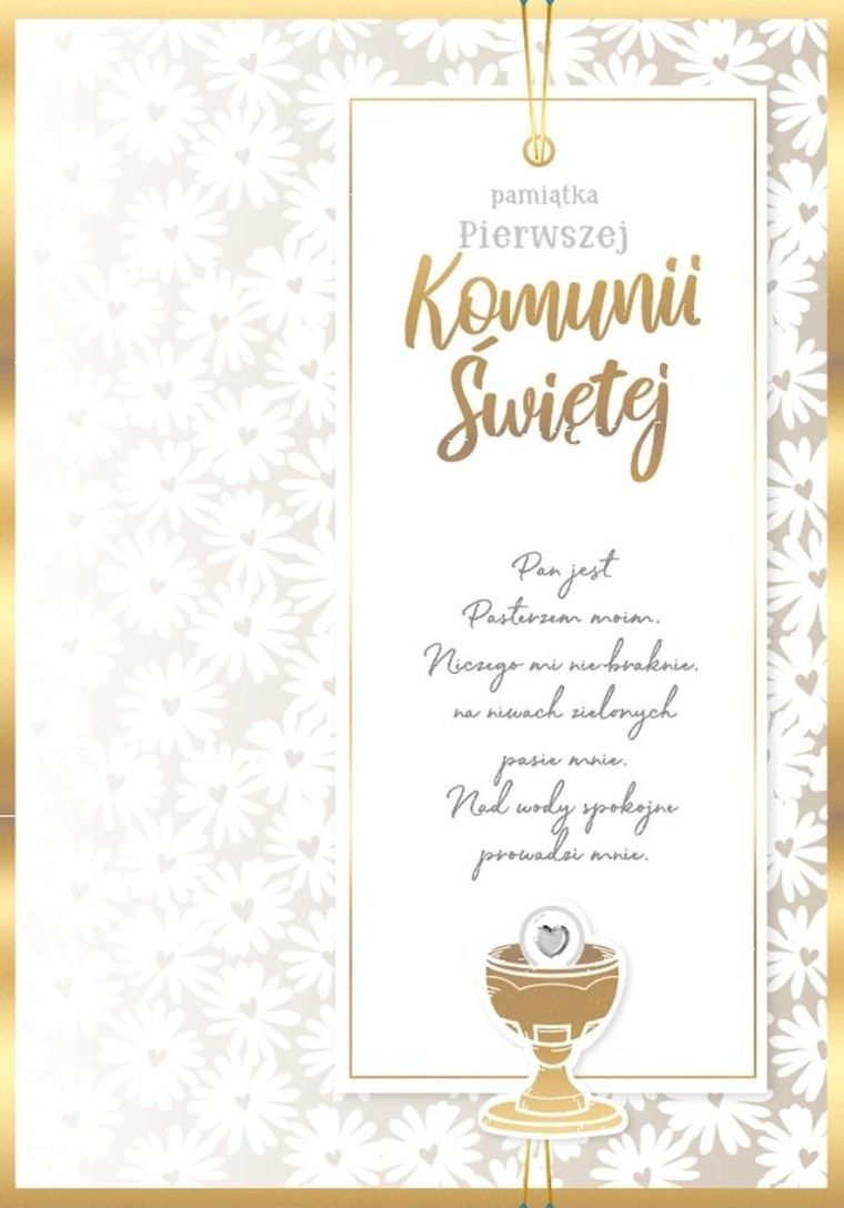 Kukartka, karnet primus, Komunia