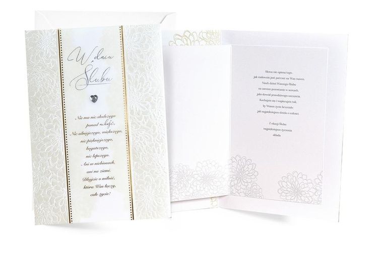 Kukartka, karnet, Primus, Ślub