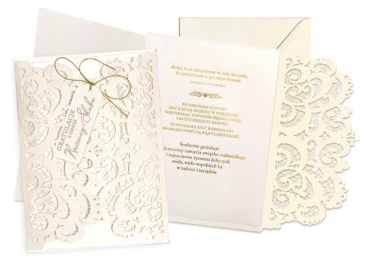 Kukartka, karnet, rocznica ślubu