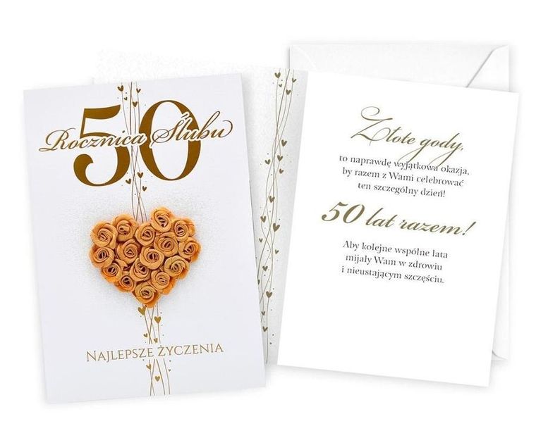 Kukartka, karnet, rocznica ślubu