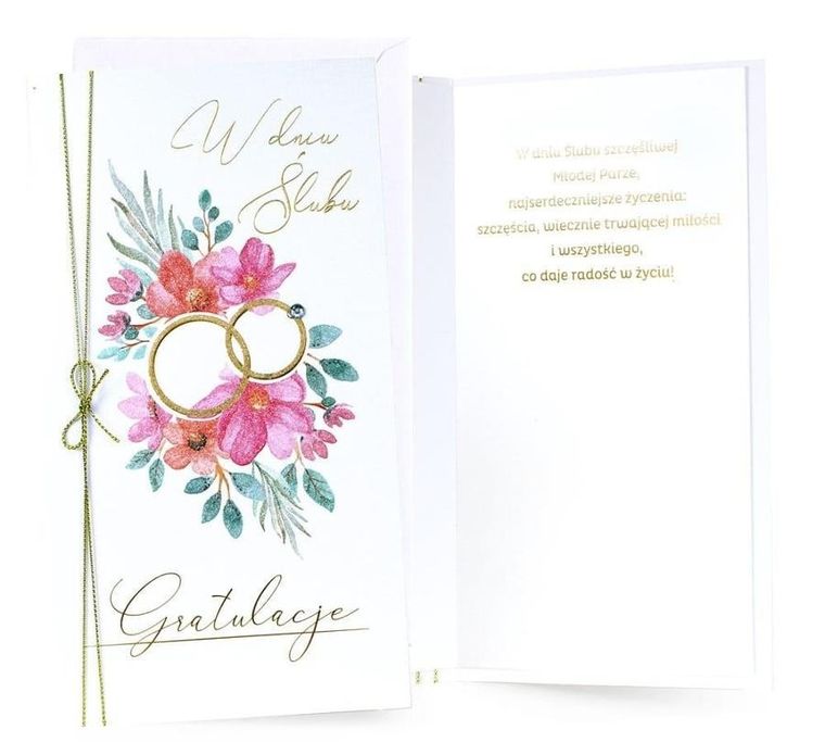 Kukartka, karnet, Ślub