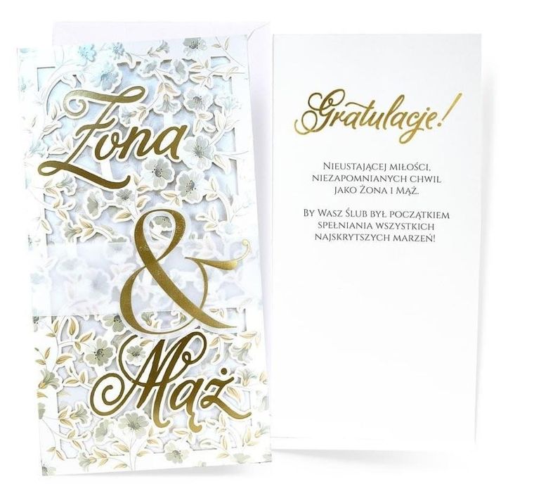 Kukartka, karnet, Ślub