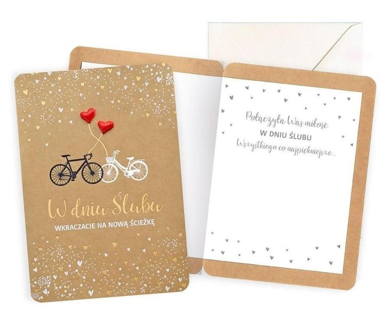 Kukartka, karnet, Ślub