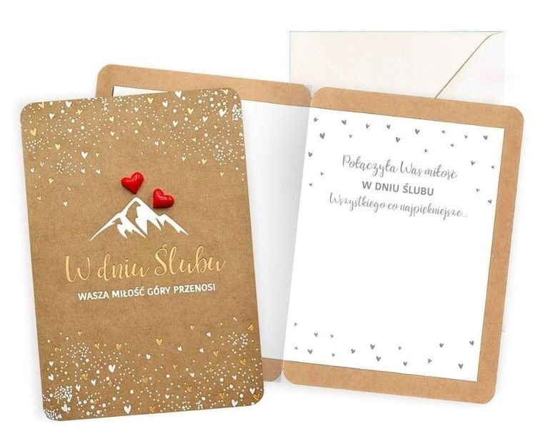 Kukartka, karnet, Ślub