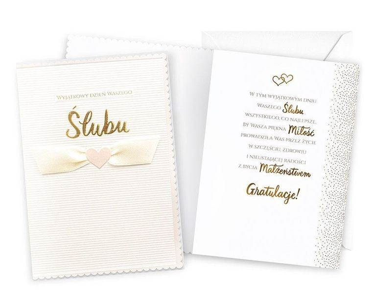 Kukartka, karnet, Ślub