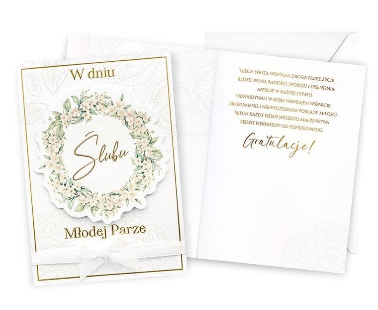 Kukartka, karnet, Ślub