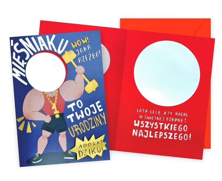 Kukartka, karnet urodzinowy