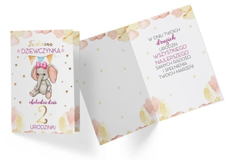 Kukartka, karnet, Urodziny 2