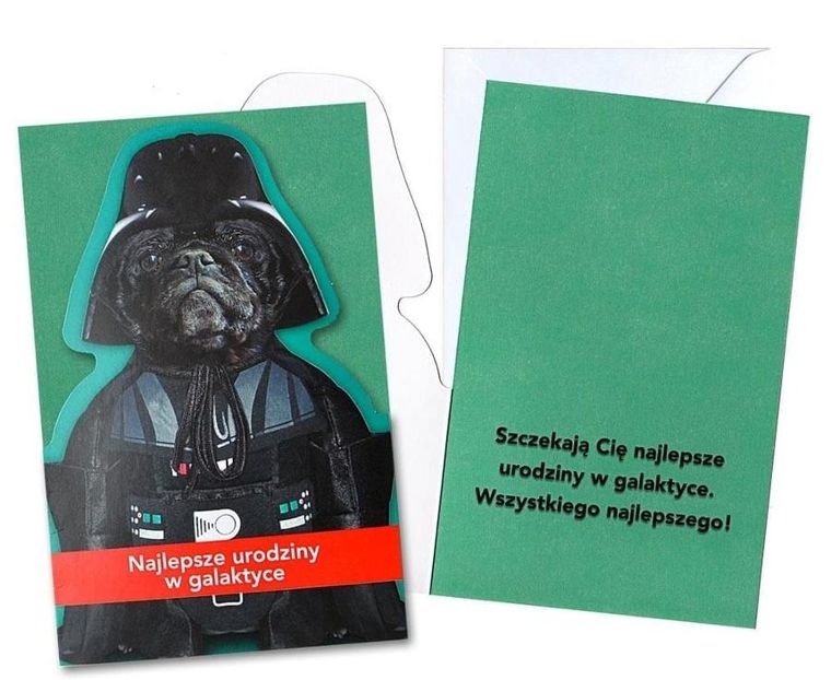 Kukartka, karnet, Urodziny, Star Wars