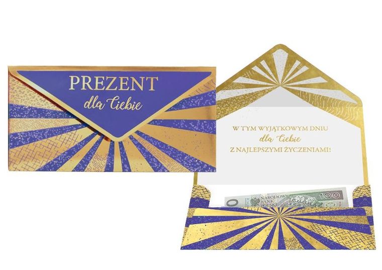 Kukartka, koperta podarunkowa, W tym wyjątkowym dniu