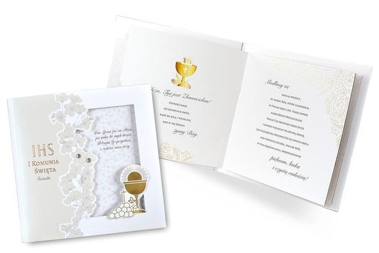 Kukartka, pamiątka komunii