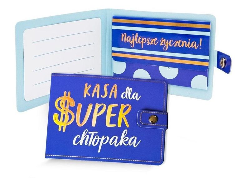 Kukartka, portfelik, Kasa dla super chłopaka