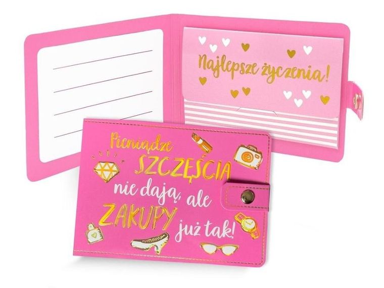 Kukartka, portfelik, Pieniądze szczęścia nie dają