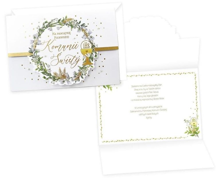 Kukartka, Primus, karnet, Komunia