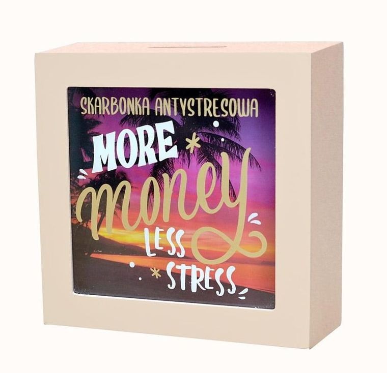 Kukartka, skarbonka, more money